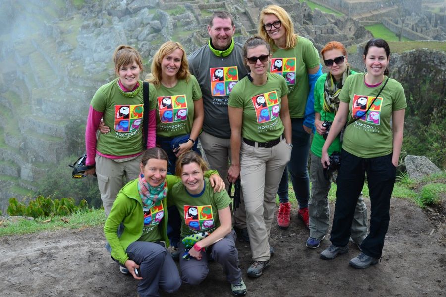 Nasza grupa w ruinach Machu Picchu (fot. Marta Podleśna-Nowak)