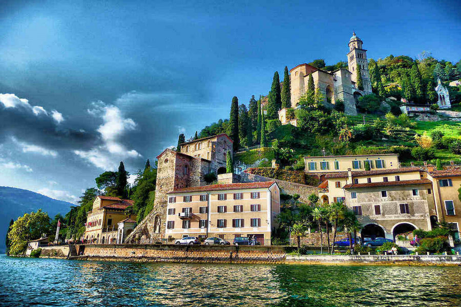 Morcote nad Jeziorem Lugano