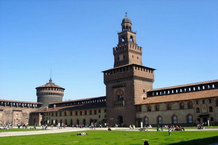 Zamek Sforzów w Mediolanie