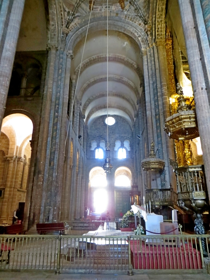 Katedra św. Jakuba botafumeiro (fot. Aneta Podsiadło)