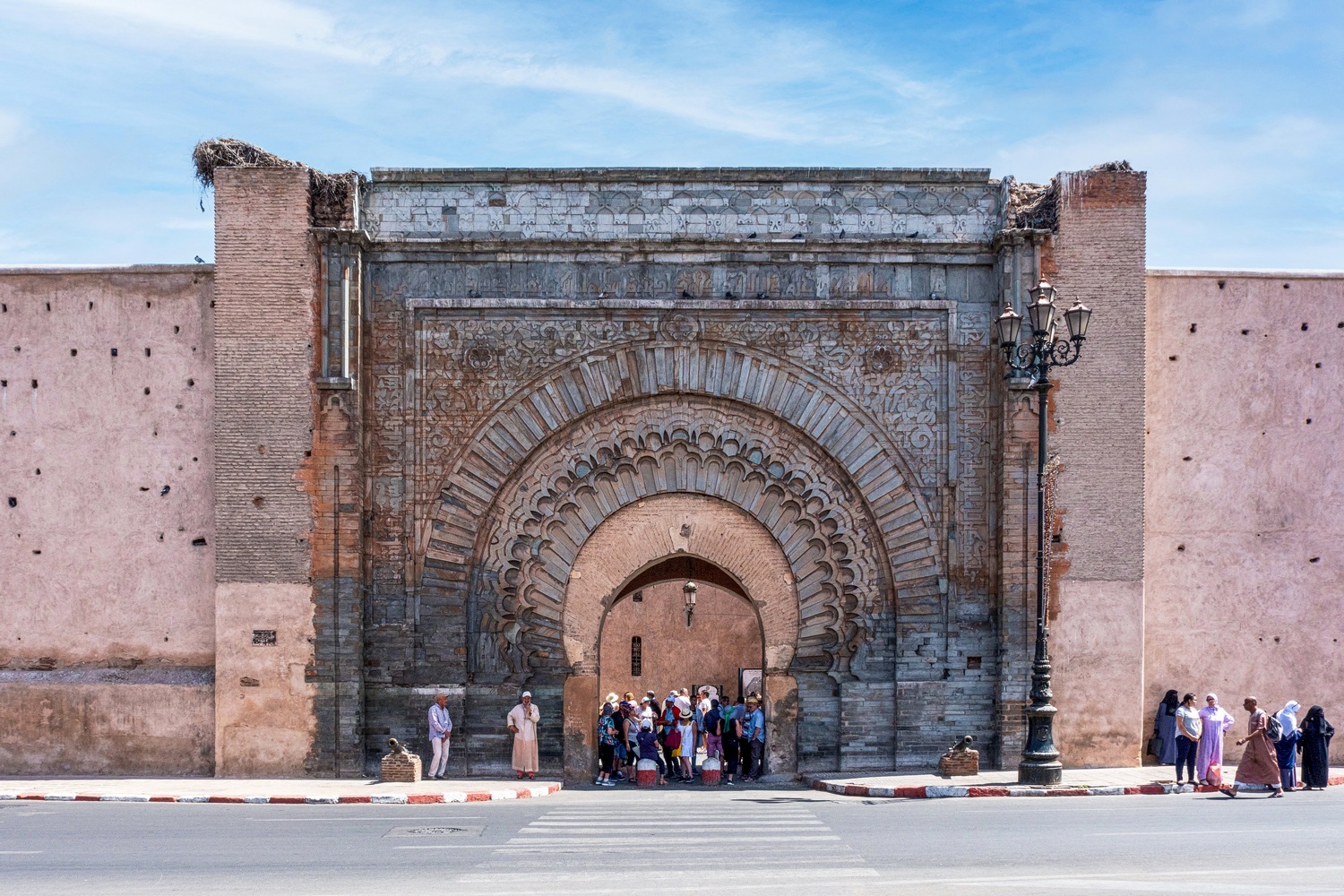 Brama Bab al-Mansur w Marrakeszu