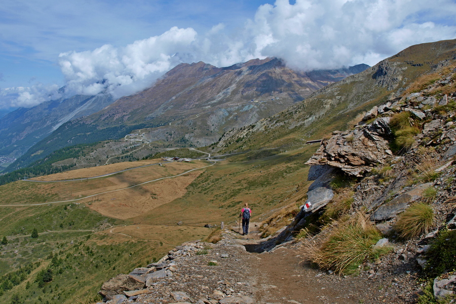 Na szlaku w stronę Zermatt (fot. Paweł Klimek)