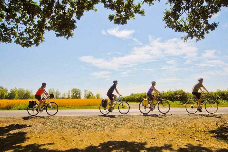 Słoneczna Toskania sprzyja rowerzystom