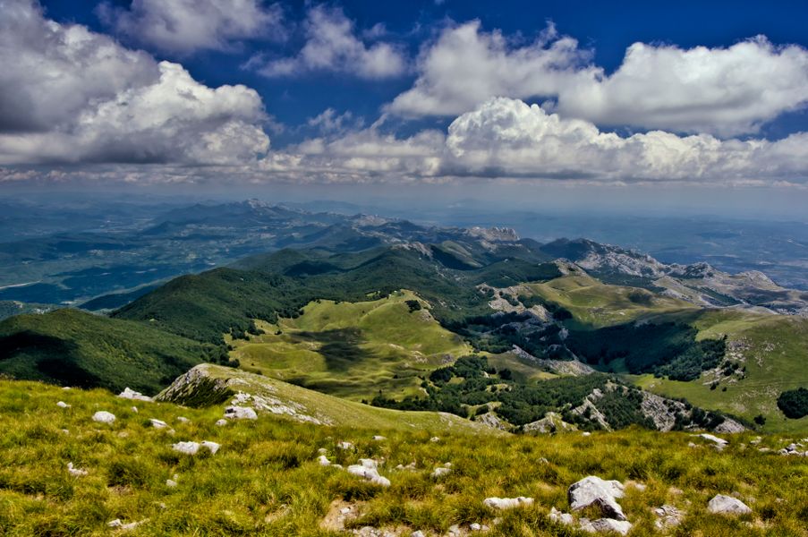 Krajobraz gór Velebit