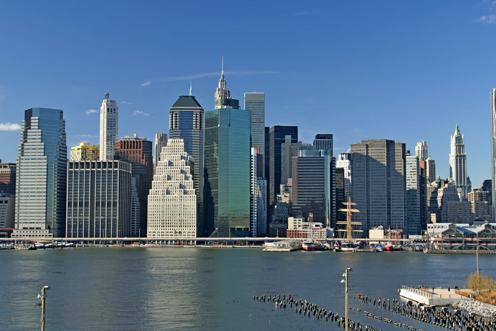 Nowy Jork, widok na Manhattan z Brooklynu, fot. T. Liptak