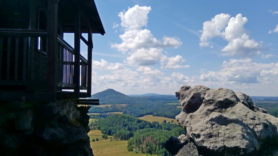 Krajobraz Jetrichovickich Sten w Czeskiej Szwajcarii (fot. Paweł Klimek)