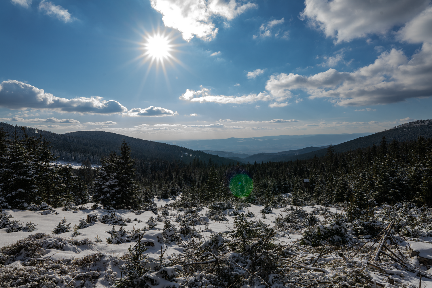 Śnieżne przygody na Śnieżniku - zima 2021 (fot. Maciej Chrzanowski)