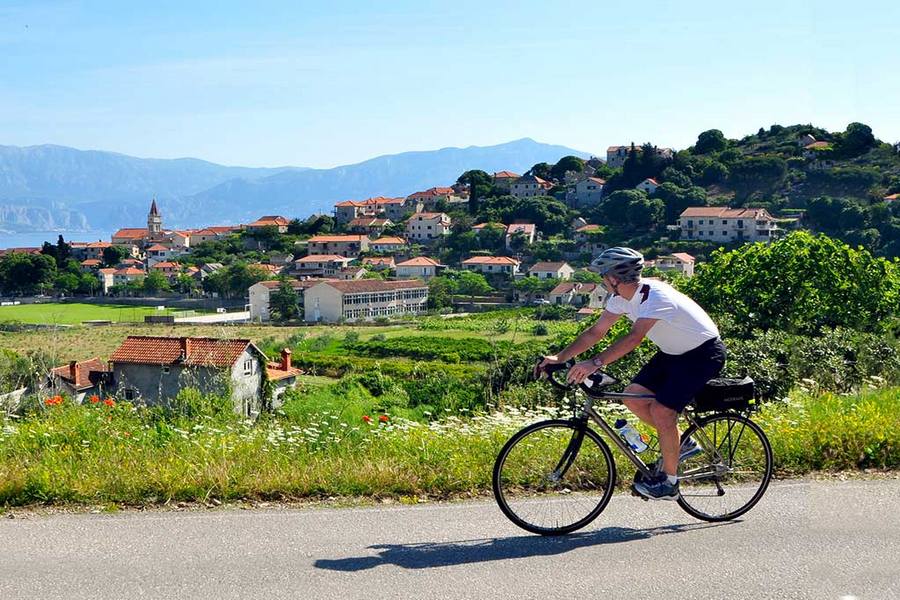 Widokowe trasy rowerowe w Dalmacji