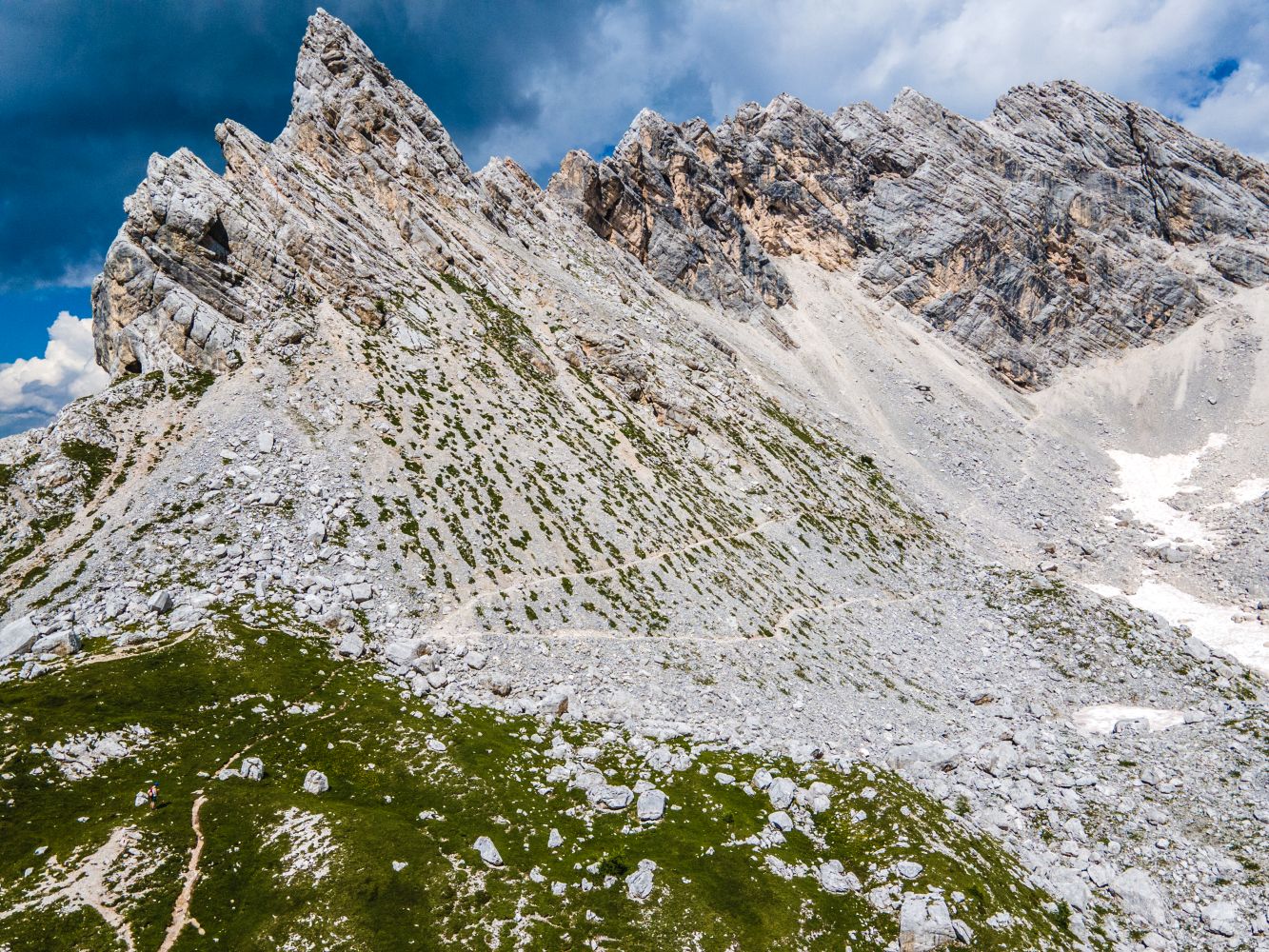 Piargi w masywie Monte Pelmo (fot. Joanna Dragon)