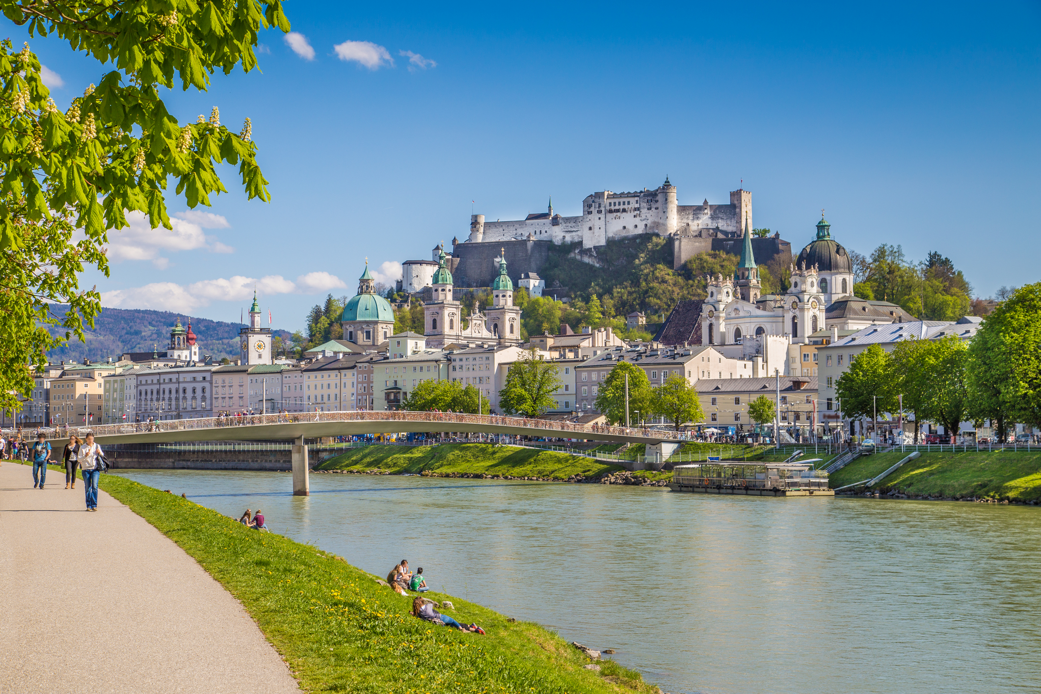 Stare miasto w Salzburgu