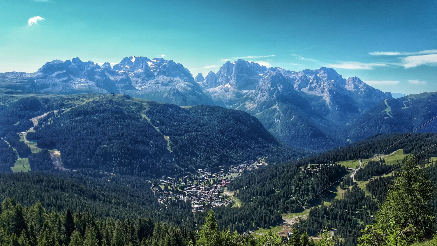 Widok na Dolomity Brenta (fot. Paweł Klimek)