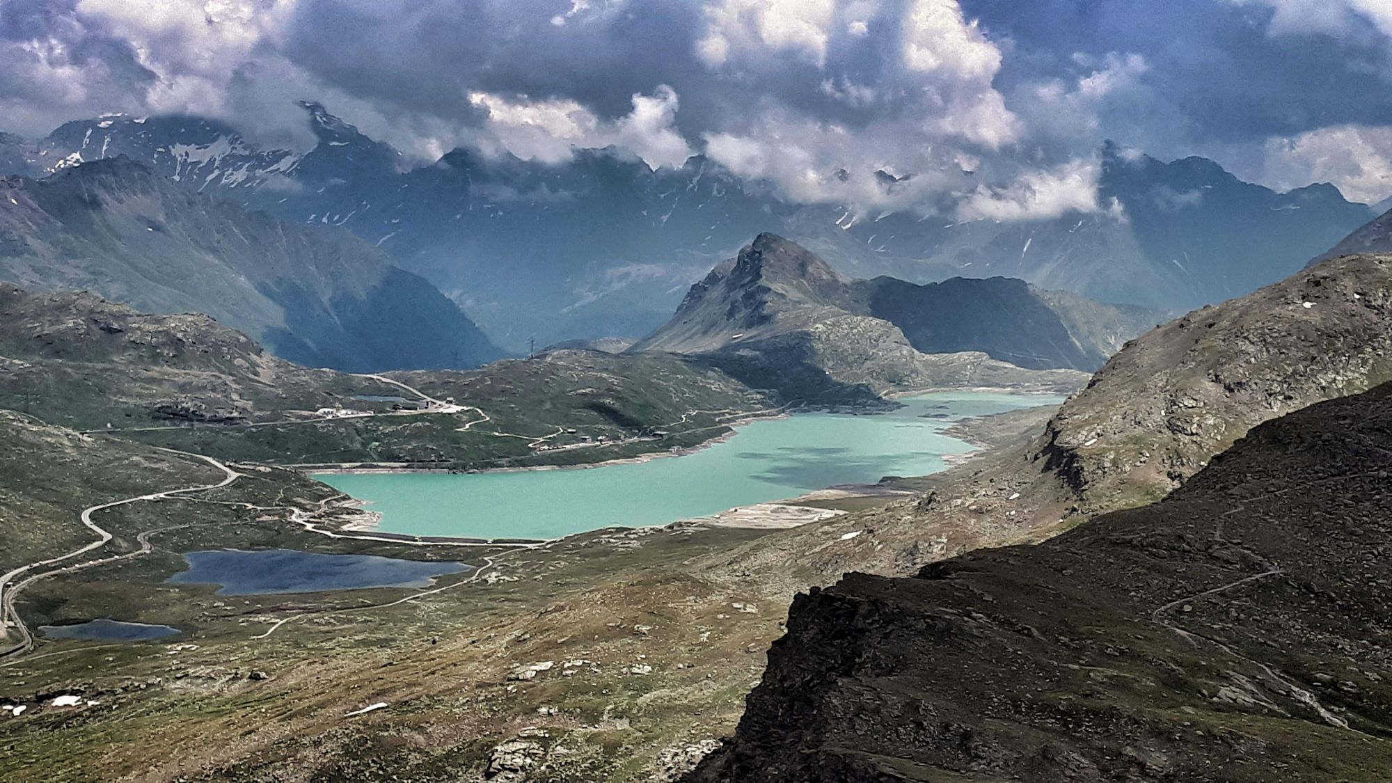 Widok na Bernina Pass (fot. Paweł Klimek)