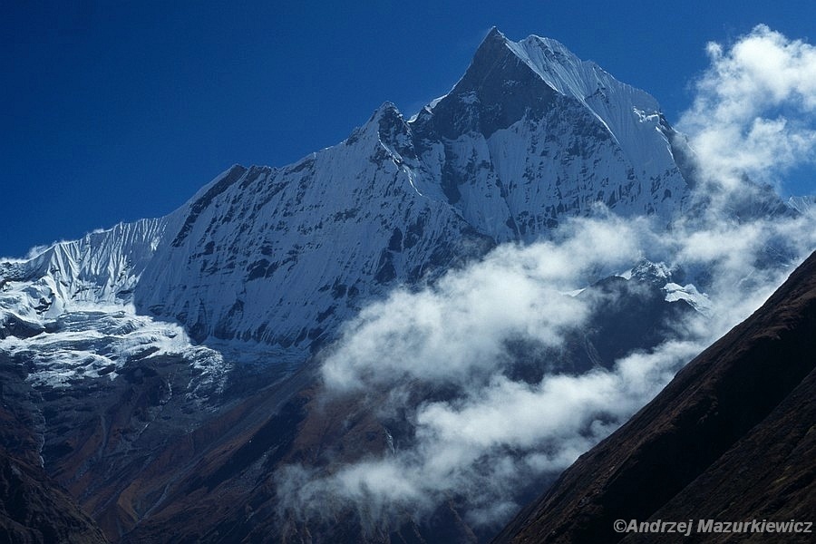 Machhapuchhare czyli Rybi Ogon to święta góra Nepalczyków