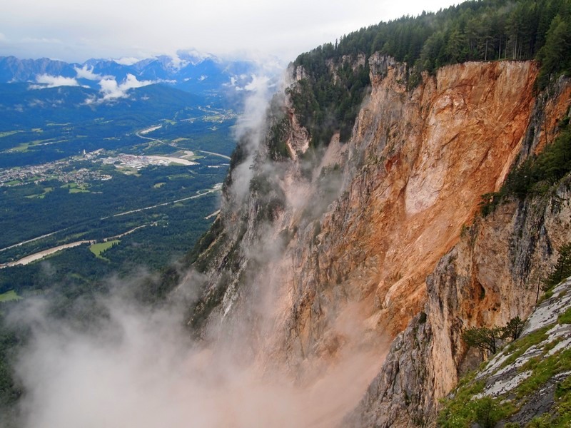 Dymiące Alpy (fot. Janusz Kiciński)