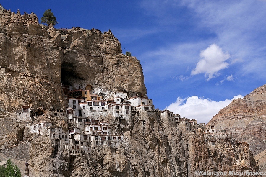 Klasztor Phugtal w Zanskarze