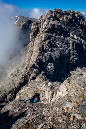 Podejście na masyw Olimpu