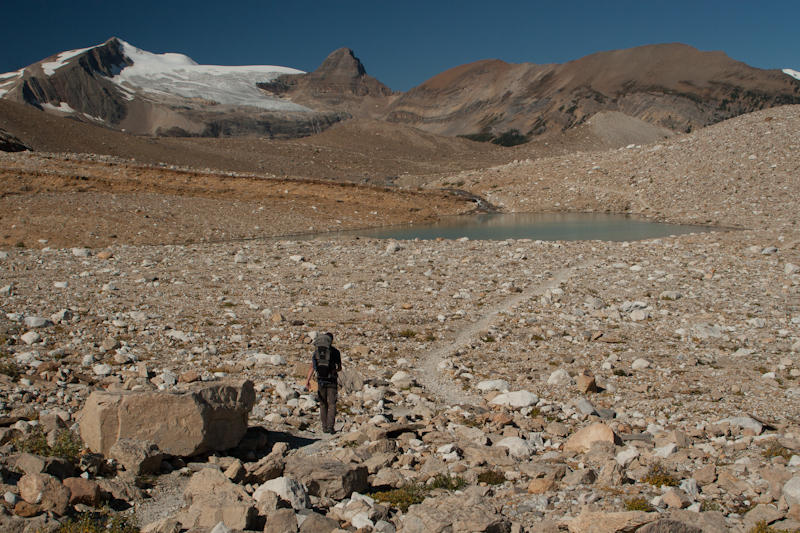 Trekking przez Iceline - PN Yoho (fot. Beata Muchowska)