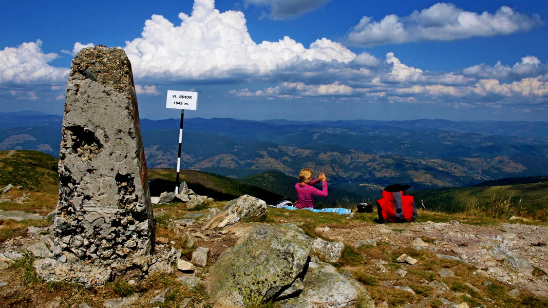 Na szczytach gór Bihor (fot. Paweł Klimek)