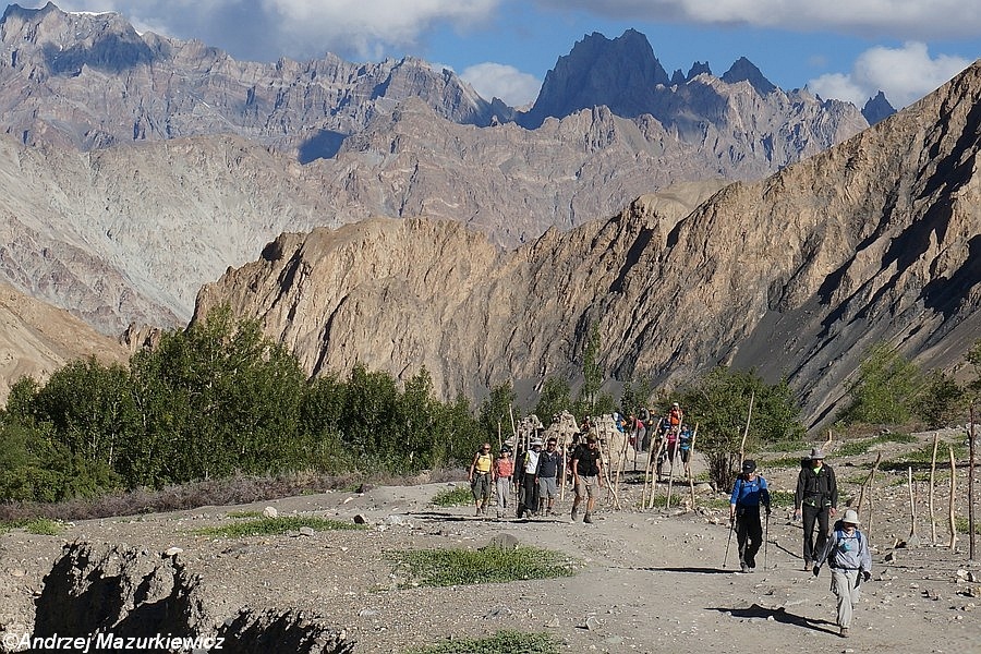 Widoki na trasie trekkingu