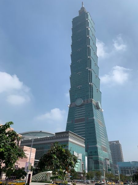 Budynek Taipei 101 (fot. M. Głabuś)