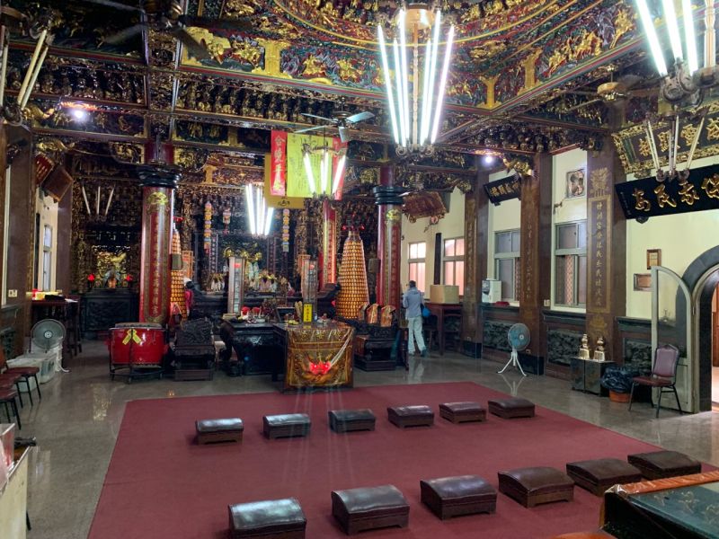 W świątyni na Penghu (fot. M. Głabuś)