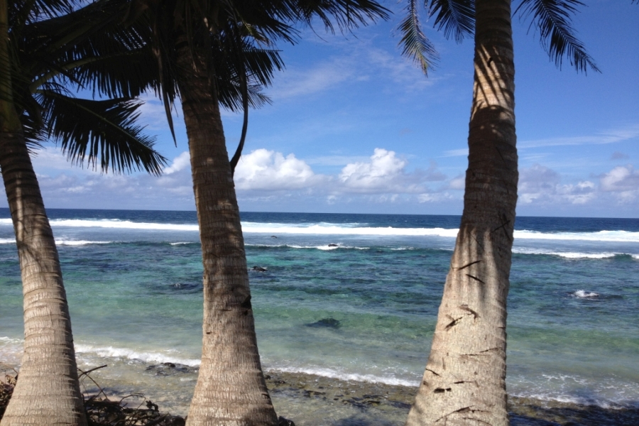 Południowe wybrzeże Samoa