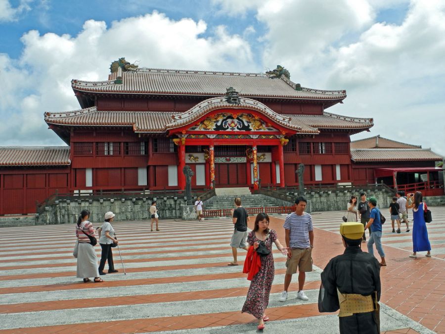 Okinawa, zamek Shurijō (fot. Tadeusz Andruchow)