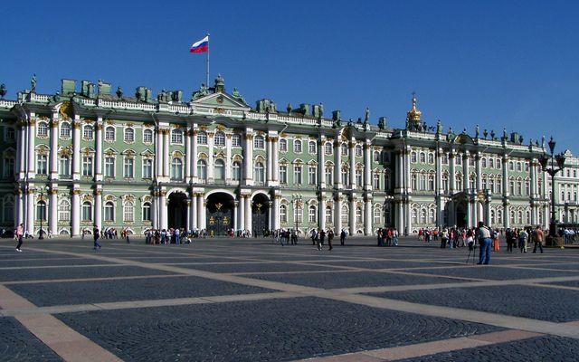 Pałac Zimowy, w latach 1918-1939 włączony do zespołu muzealnego Ermitaż, Sankt Petersburg  fot. Benon Czechowski