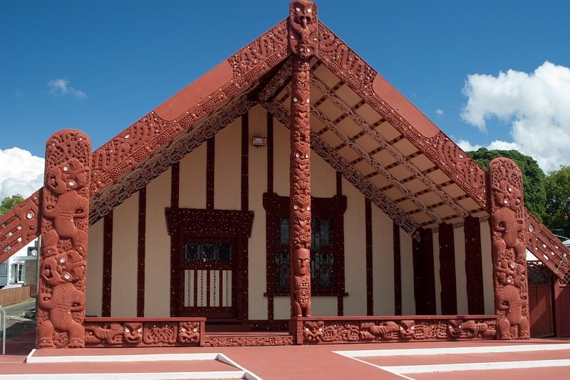 Maoryski dom narad (fot. Beata Muchowska)