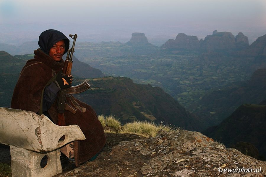 W górach Simien (fot.www.ewaipiotr)
