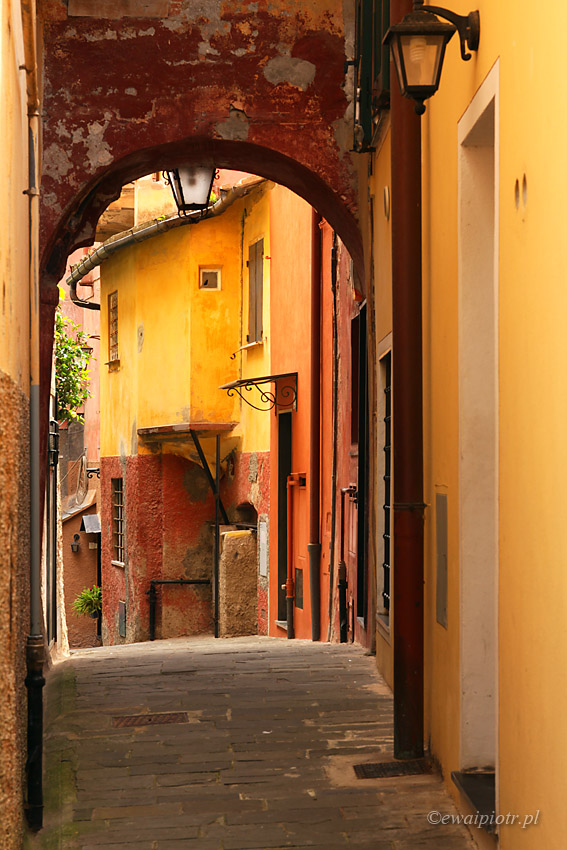 Uliczki Portofino, fot. ewaipiotr.pl