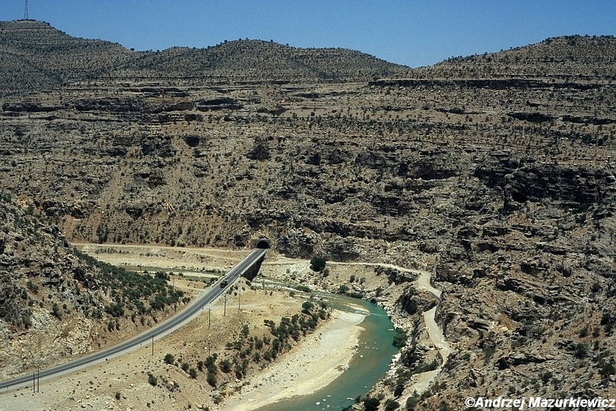 Droga przez góry Zagros