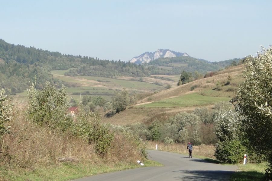 Z widokiem na Pieniny (fot. Justyna Czwarno)
