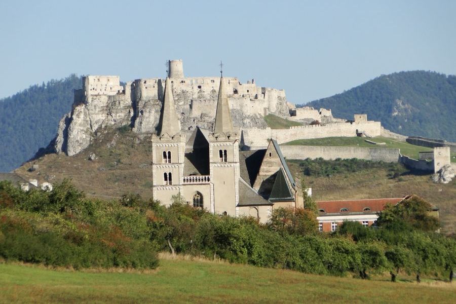 Spiska Kapituła i Spiski Hrad (fot. Justyna Czwarno)