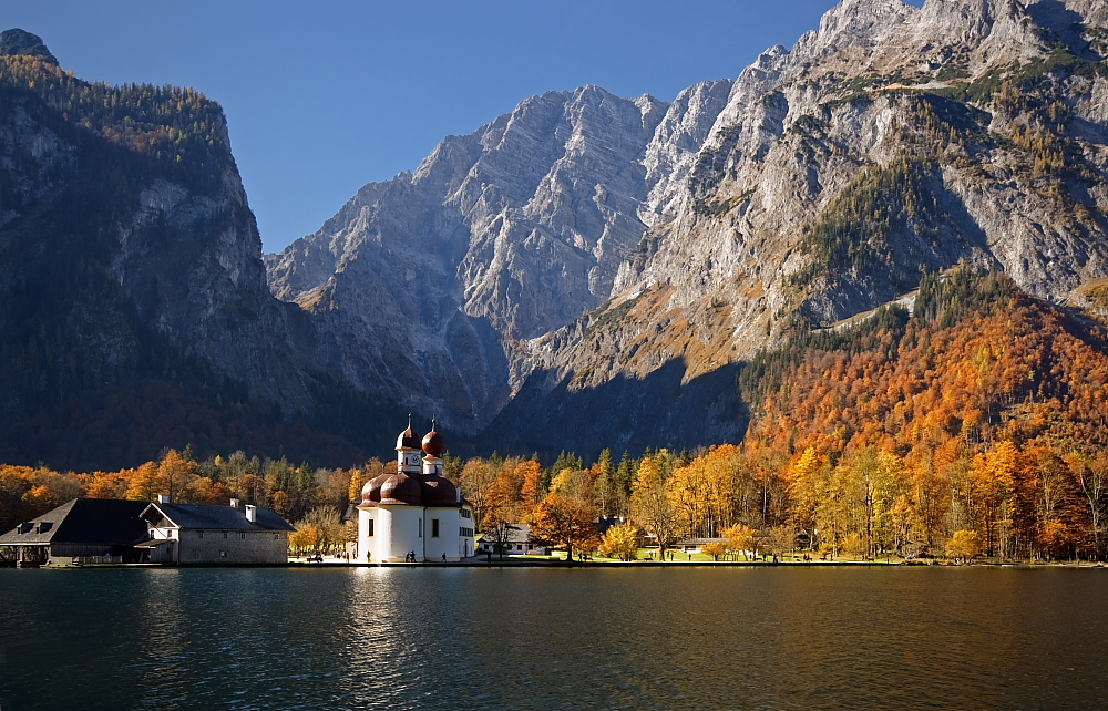St Bartholoma nad jeziorem Konigssee (fot. S.Adamczak, okfoto.pl)