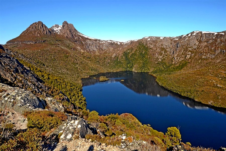 Tasmania - Park Narodowy Cradle Mountain - Lake St Clair