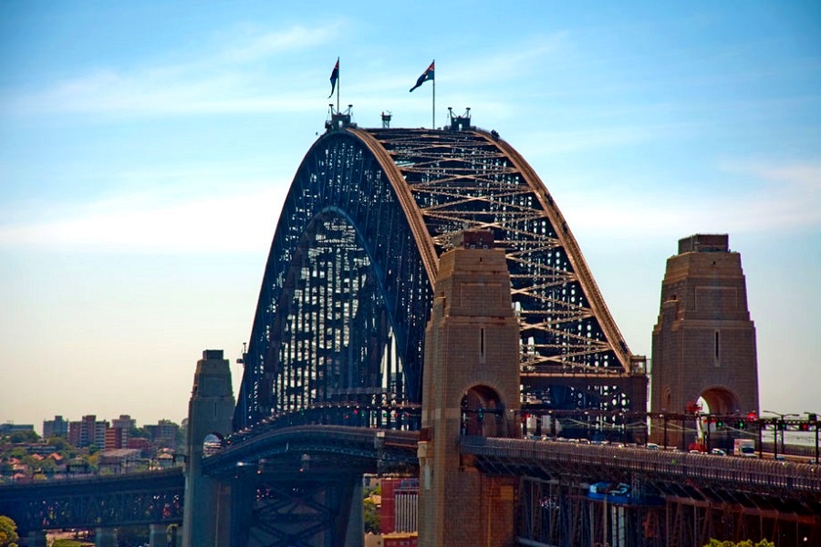 Harbour Bridge w Sydney
