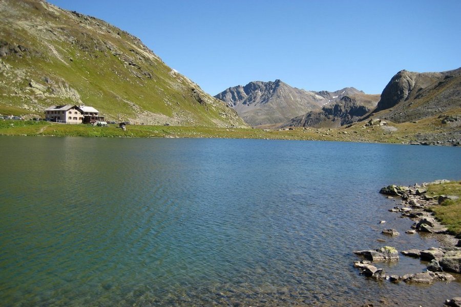 Schottensee przy Przełęczy Fluelapass