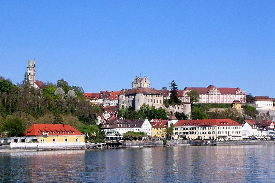 Panorama miasta Meersburg