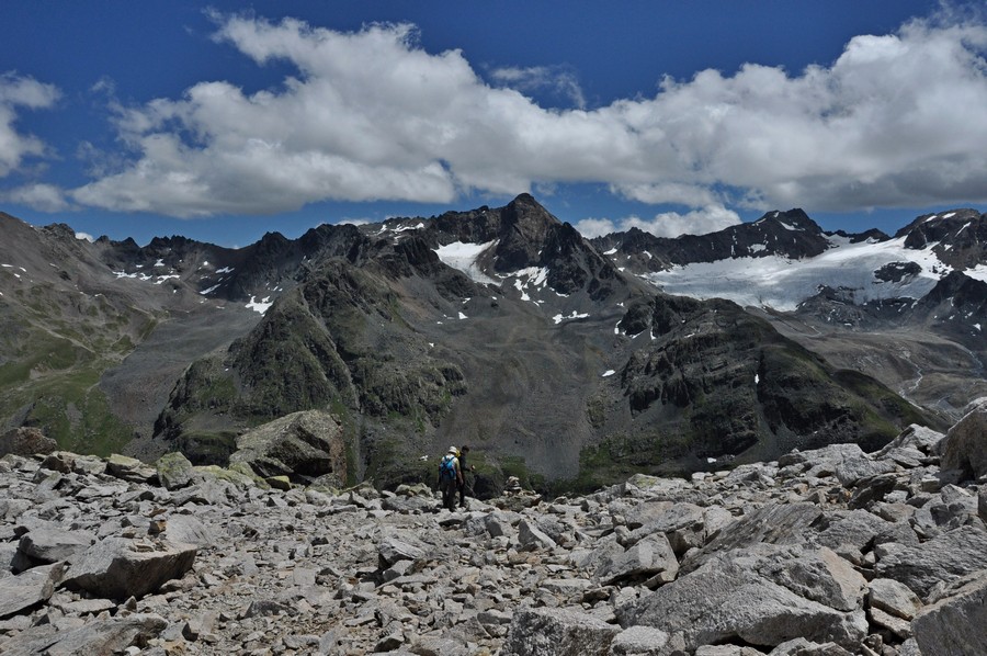 Szlak w stronę Grialetsch Hutte (fot. Ewa Styrkowiec)