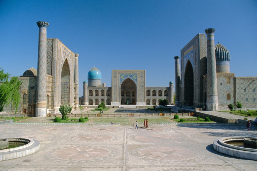 Registan w Samarkandzie. fot.Archiwum KP Horyzonty