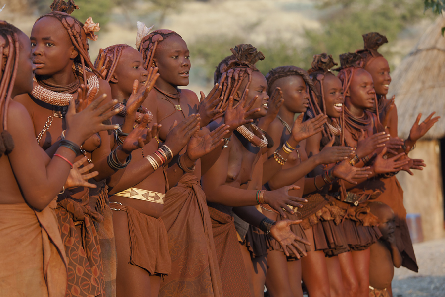 Kobiety z plemienia Himba (Namibia)
