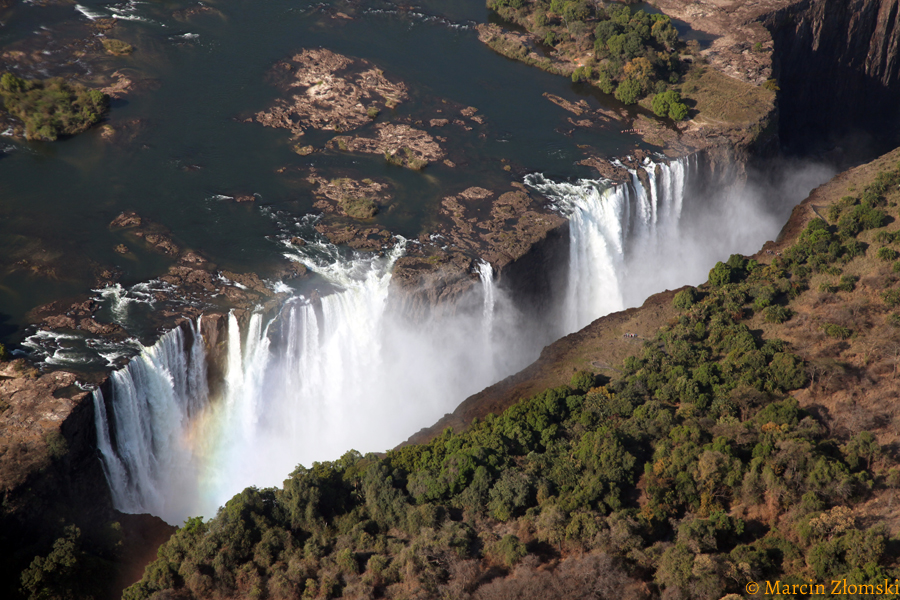 Wodospady Wiktorii (Zimbabwe)
