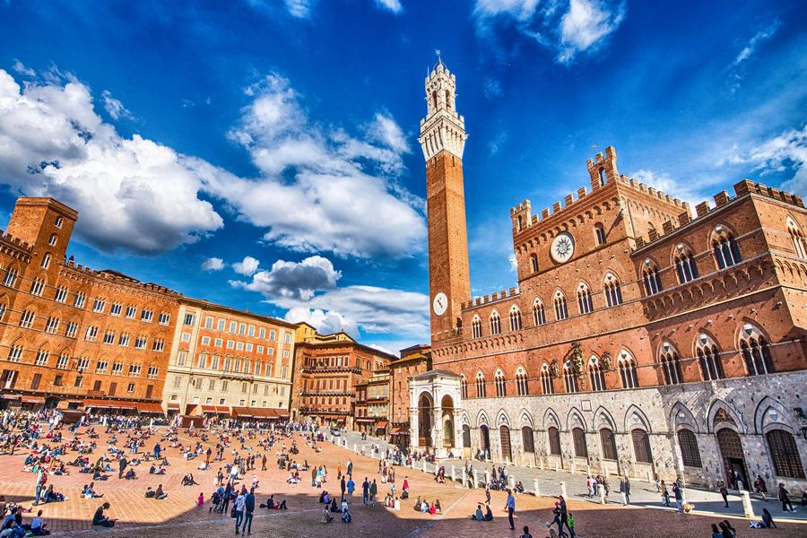 Siena. Piazza del Campo