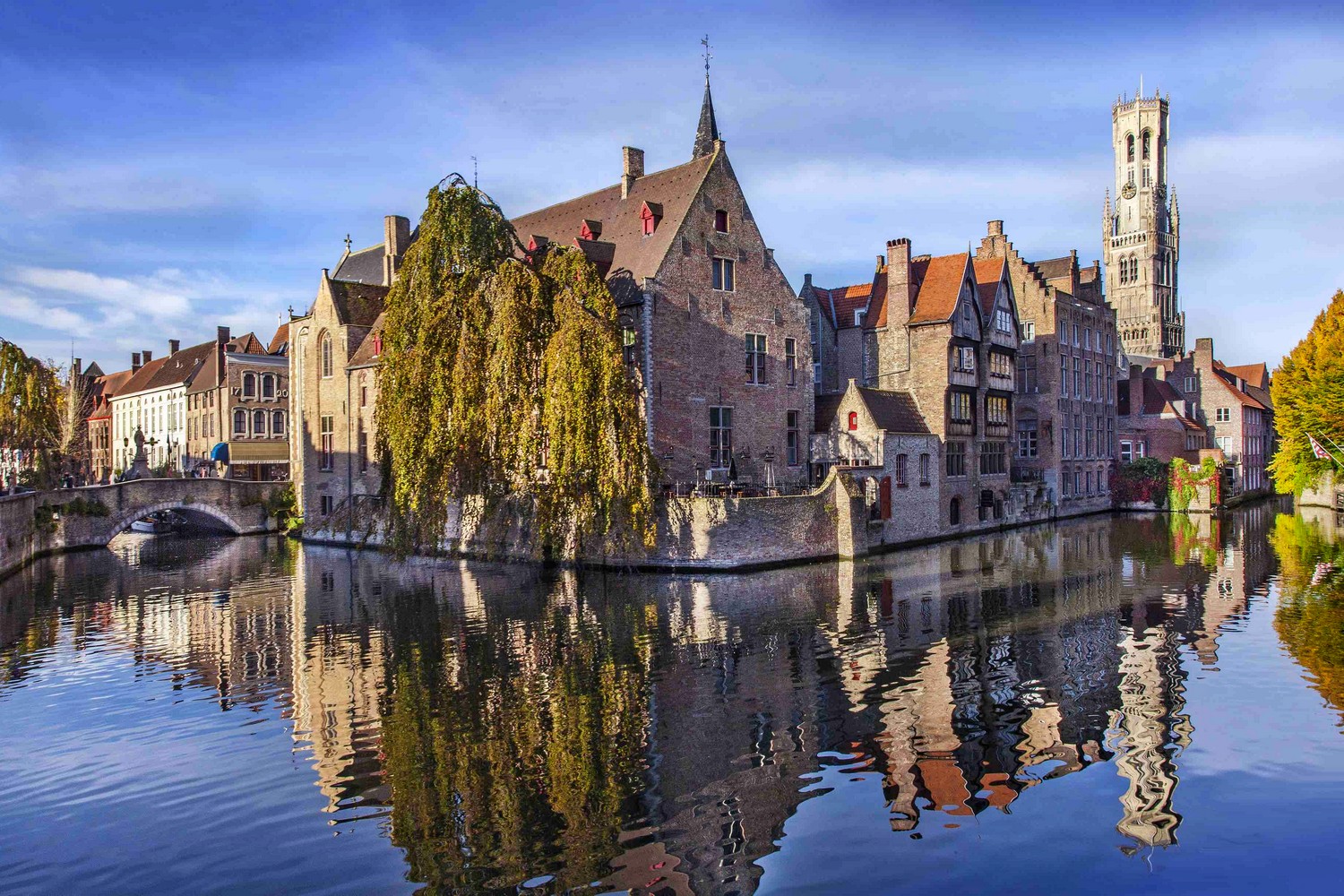 Brugia to jedno z najładniejszych miast Flandrii