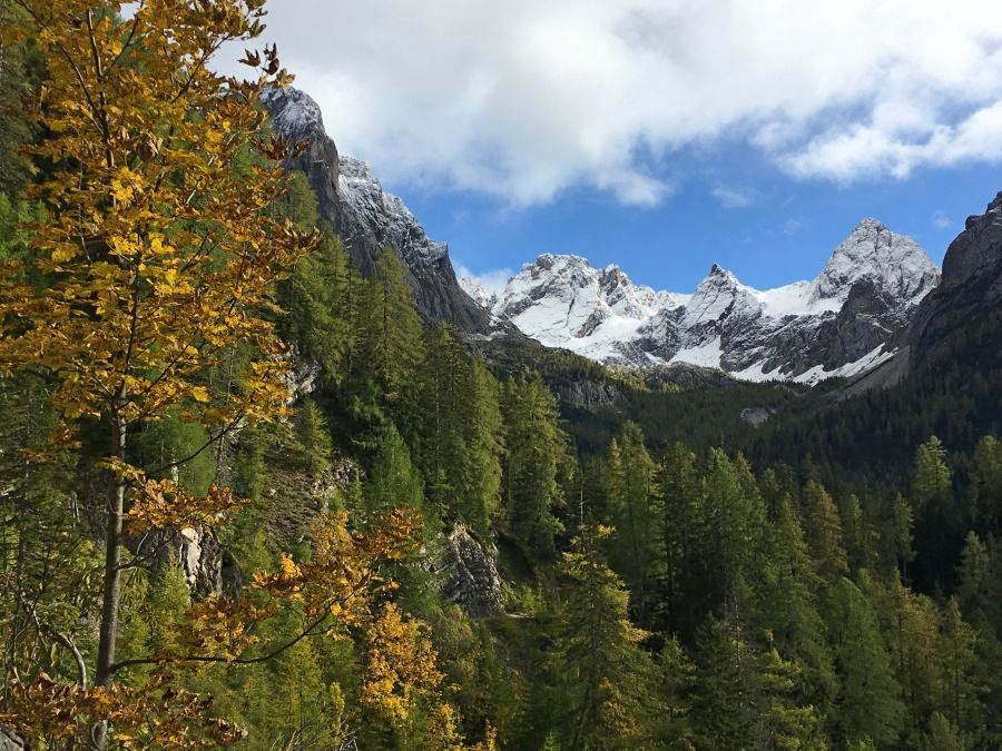 Najwyższe partie Dolomitów Lienzerskich (fot. Paweł Klimek)