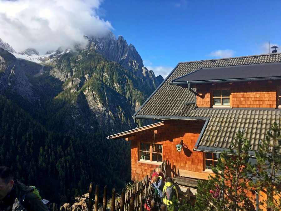 Schronisko Dolomittenhutte (fot. Paweł Klimek)