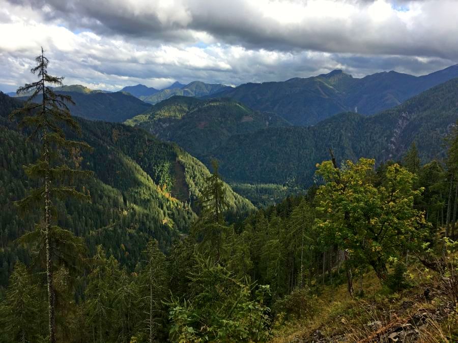 Widok na Alpy Gurktalskie (fot. Paweł Klimek)