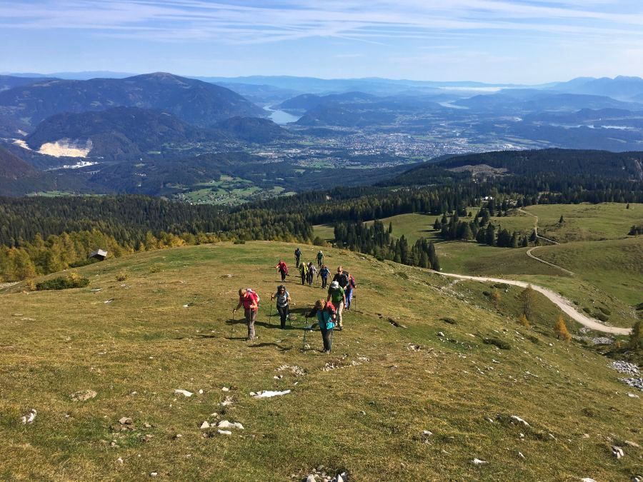 W drodze na Dobratsch (fot. Paweł Klimek)