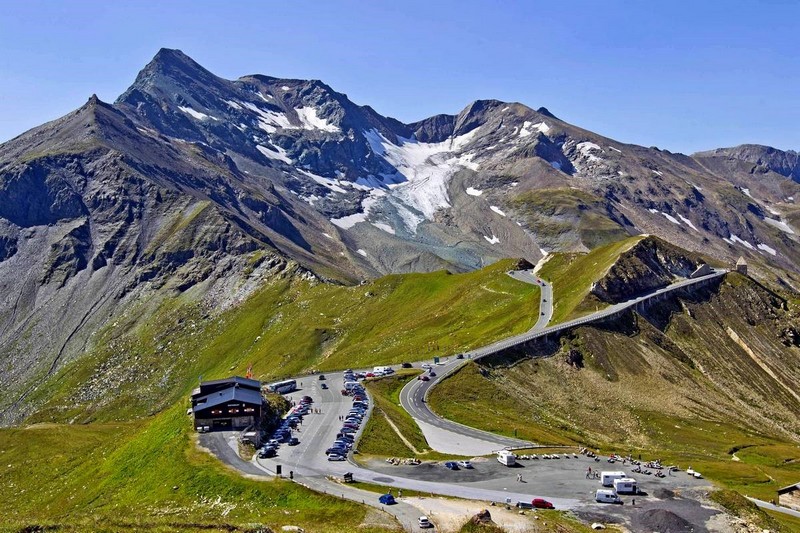 Najwyższy punkt Grossglockner Hochalpenstrasse (fot. Tomasz Liptak)